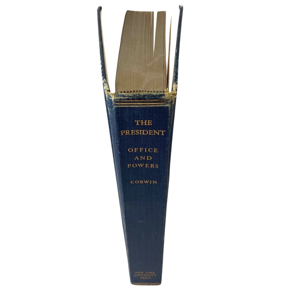 The President Office And Powers 1787-1948 By Edward‎ S. Corwin HC Book Revised